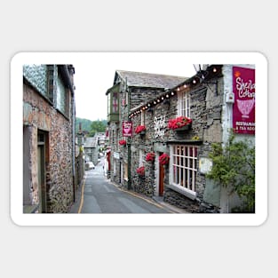 Slate Houses in the Lake District Sticker